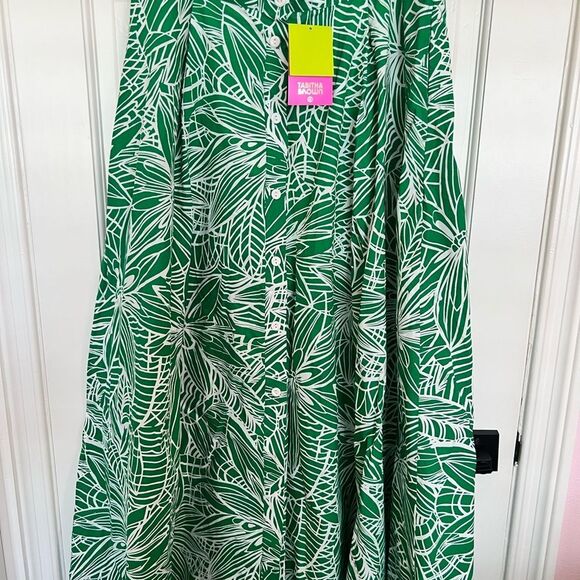 Tabitha Brown x Target Green Maxi Skirt